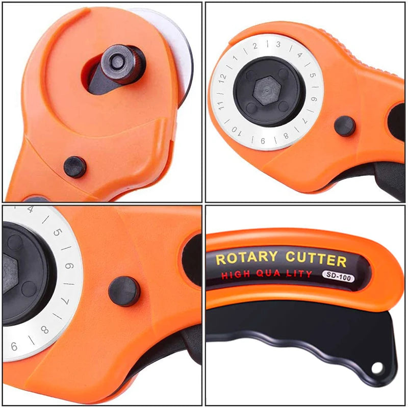 45mm Rotary Cutter Set for Leather Craft and DIY Sewing