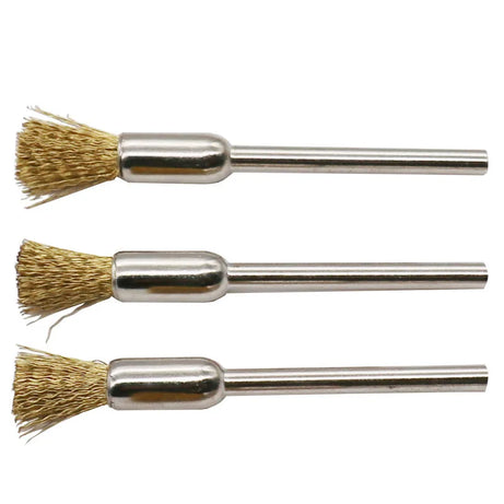 3pcs Copper Wire Brushes for Dremel Rotary Tool