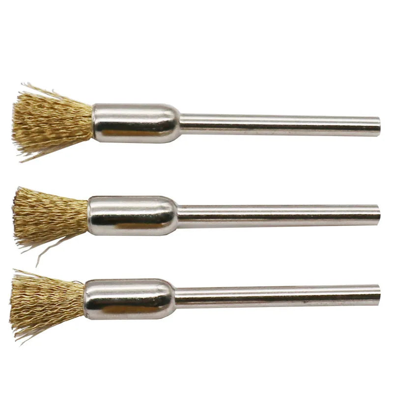 3pcs Copper Wire Brushes for Dremel Rotary Tool
