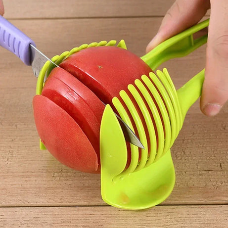 Handheld Tomato Slicer Vegetable Gadget Kitchen Accessory