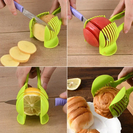 Handheld Tomato Slicer Vegetable Gadget Kitchen Accessory
